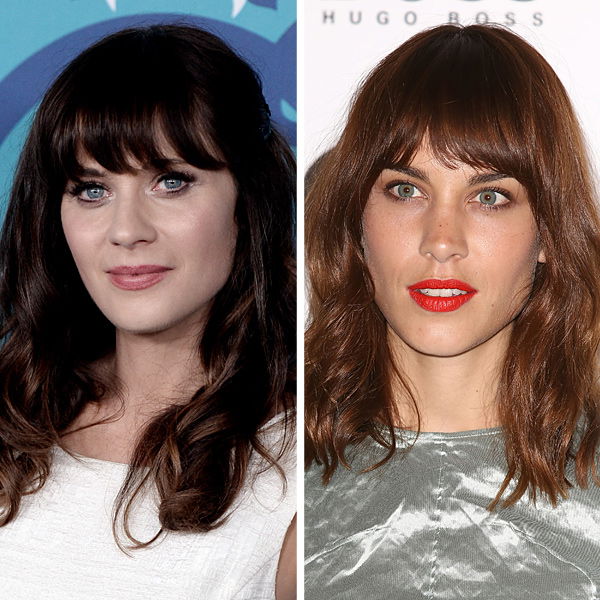 Zooey Deschanel vs. Alexa Chung