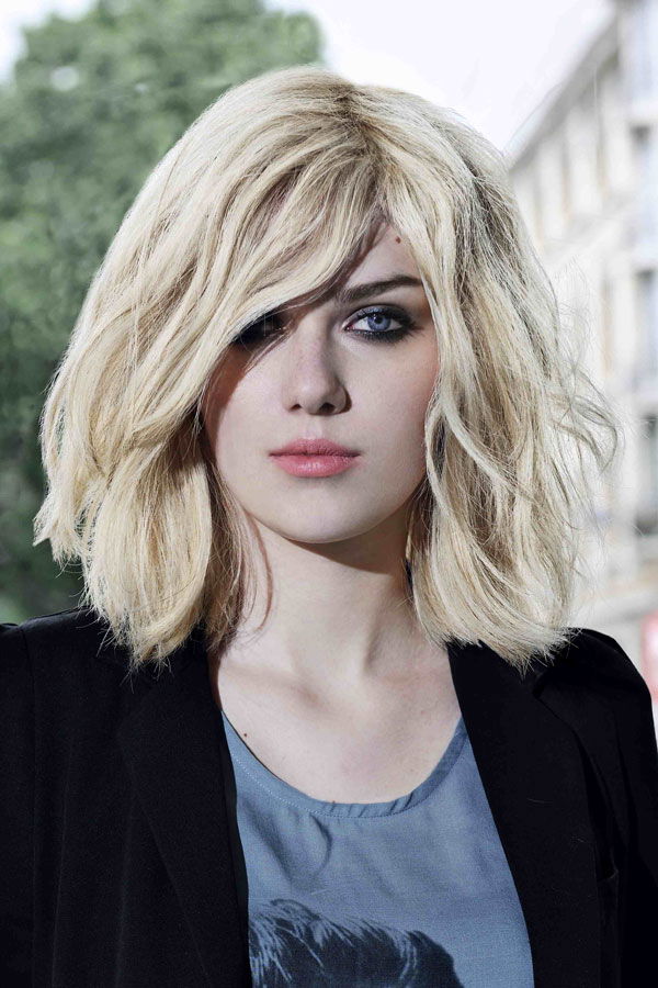 Blonde Haare für Brünette