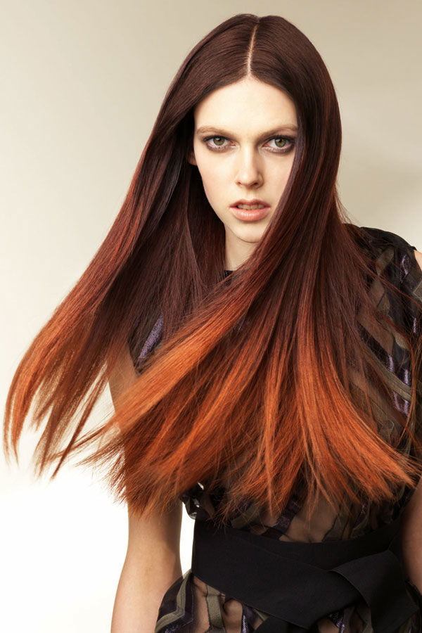 Trendfrisuren im Ombré-Look