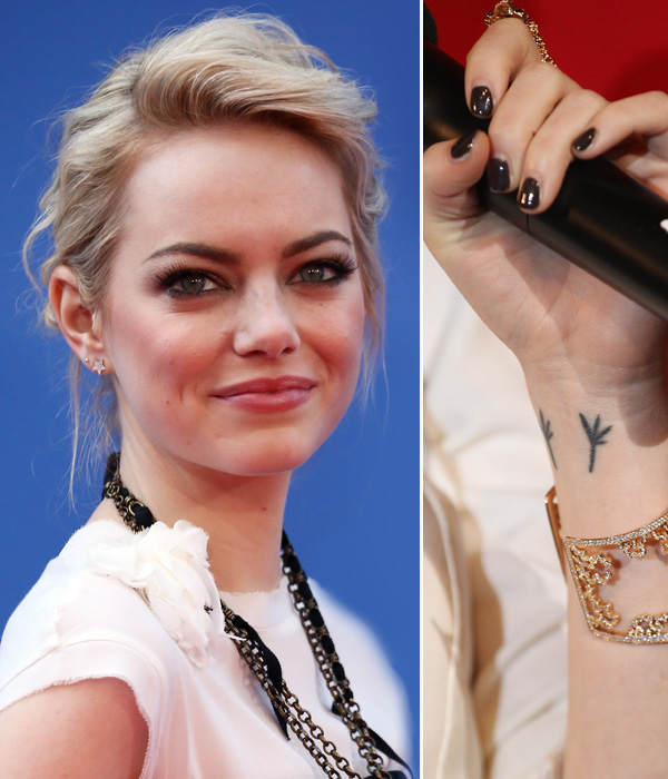 Emma Stone und ihr Tattoo
