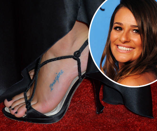 Lea Michele Tattoo