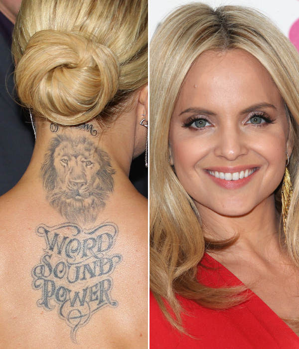 Mena Suvari Tattoo