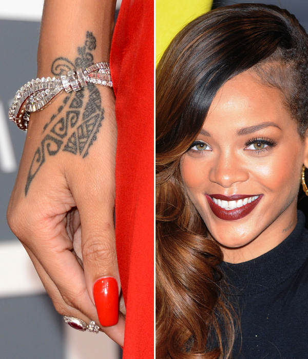 Rihanna: Tribal Tattoo