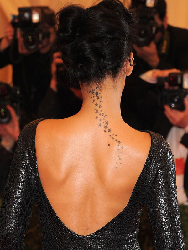 Rihanna: Stern-Tattoo