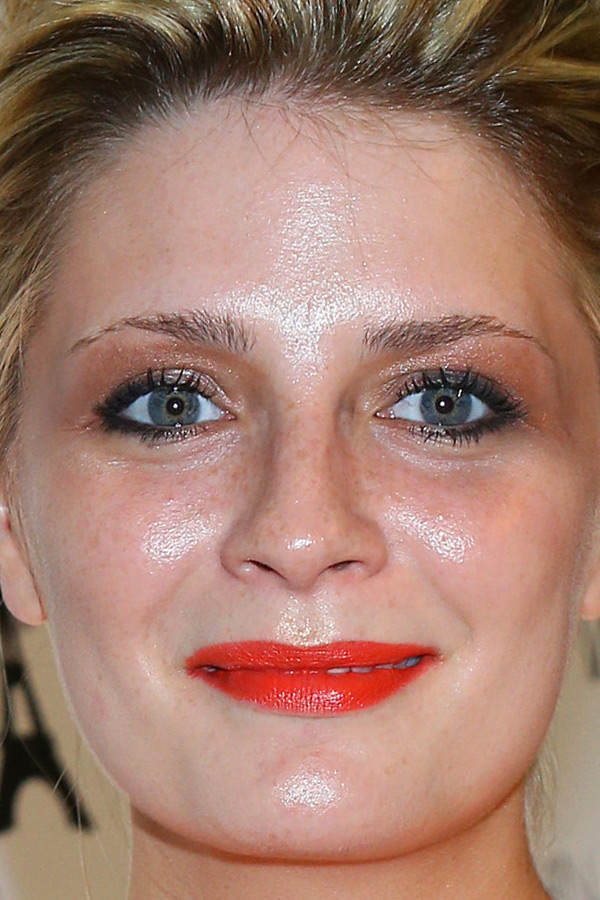 Mischa Barton glänzendes Make-up