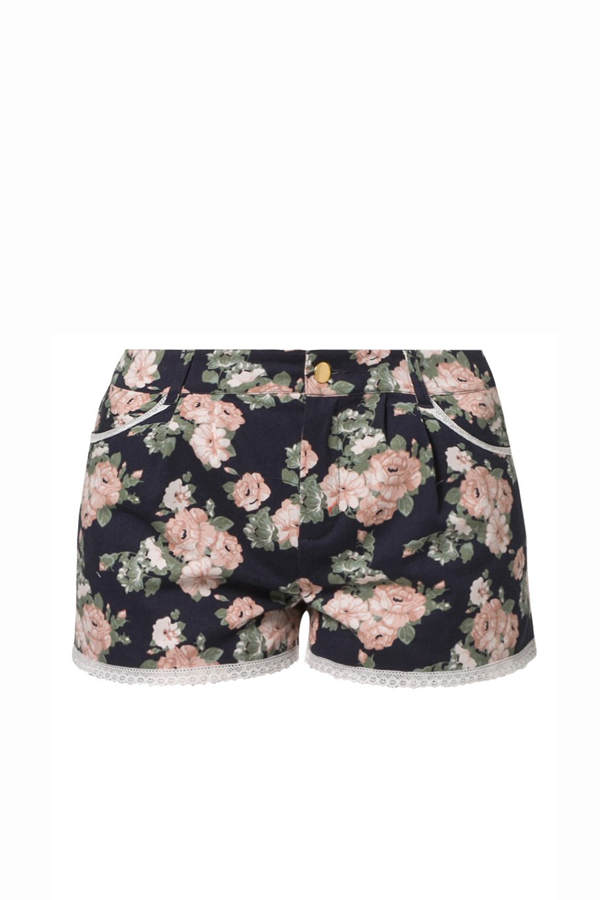 Blumen-Shorts von Vero Moda