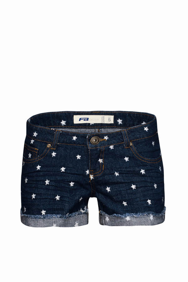 Hot Pants mit Sternchen