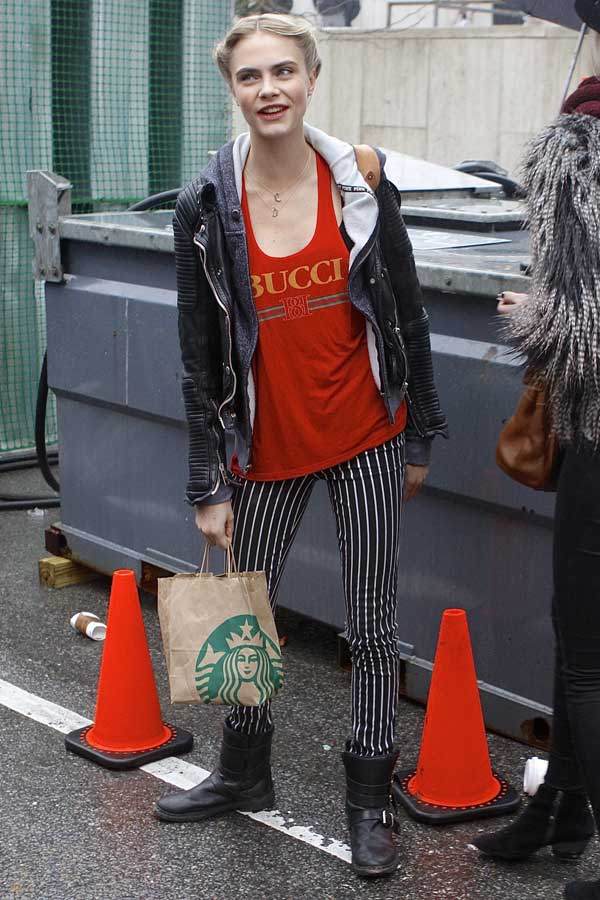 Cara Delevingne in New York