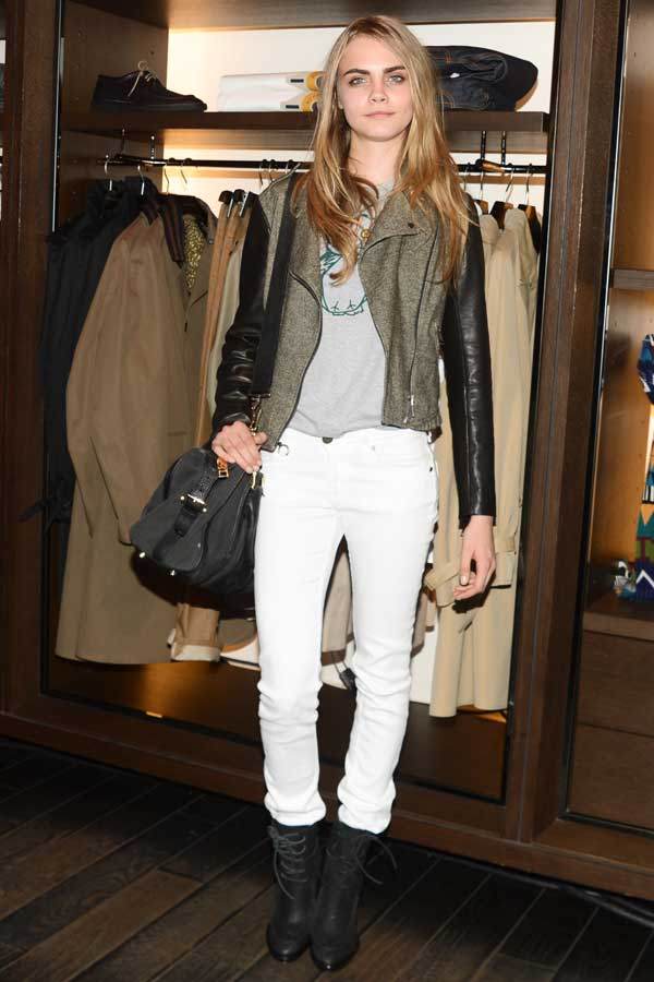 Cara Delevingne für Burberry