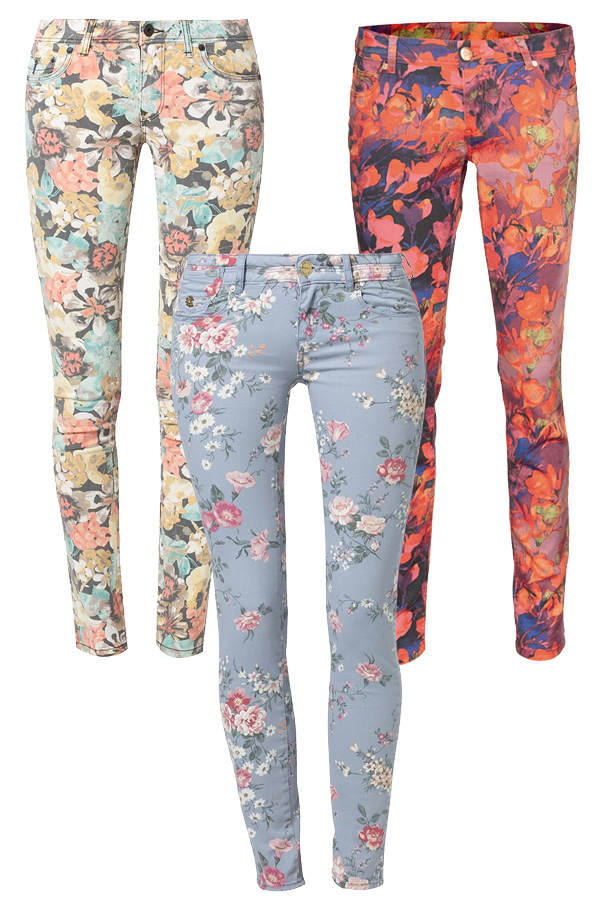 Bedruckte Hosen