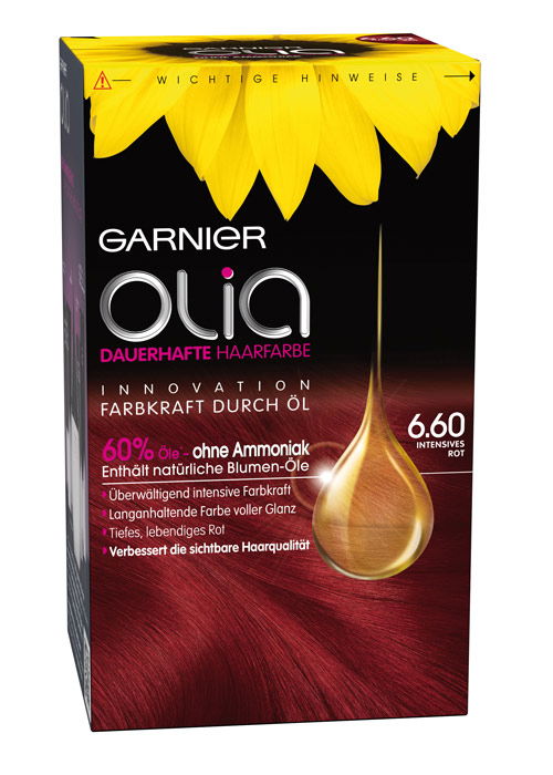 Haarfarbe: Garnier Olia