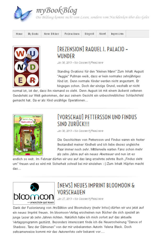 Bücher ohne Ende!