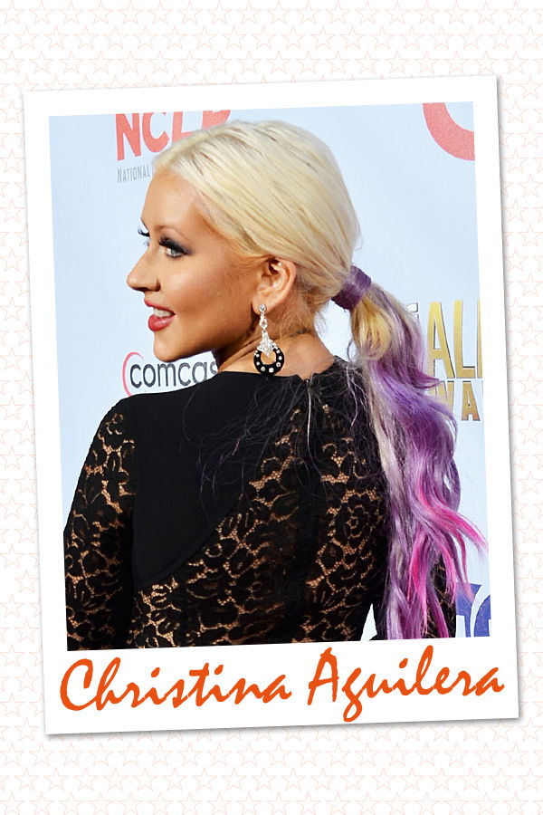 Star-Frisur: Christina Aguilera