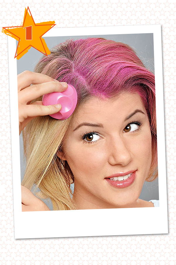 Haar-Styling wie Pink