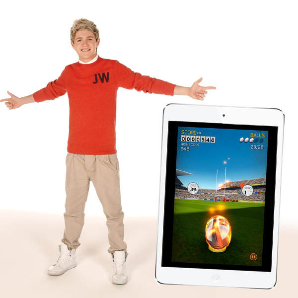 Niall Horans Lieblings-App: Flick Kick Rugby