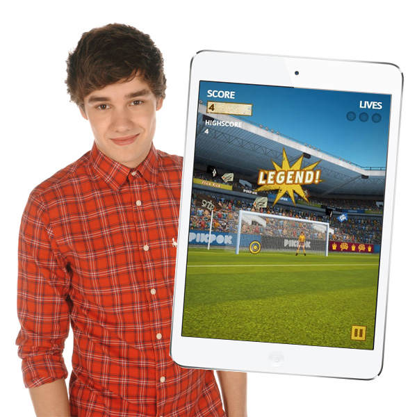 Liam Paynes Lieblings-App: Flick Kick Football