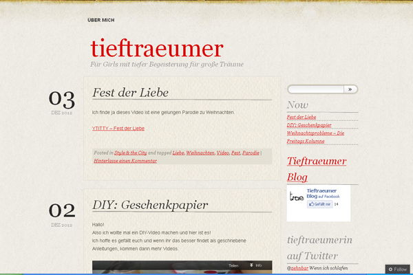 Für Tiefträumer...