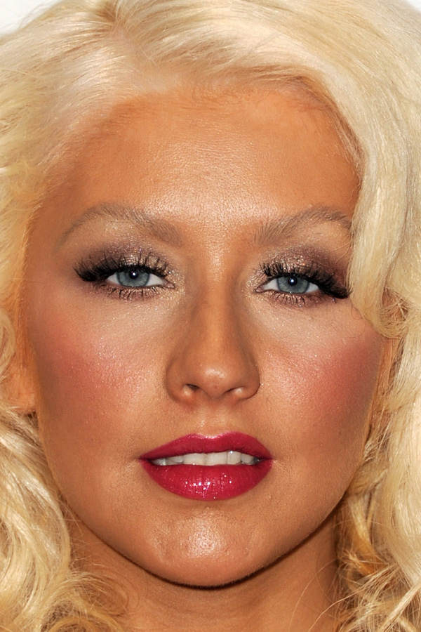 Christina Aguilera: Zu dunkles Make-up