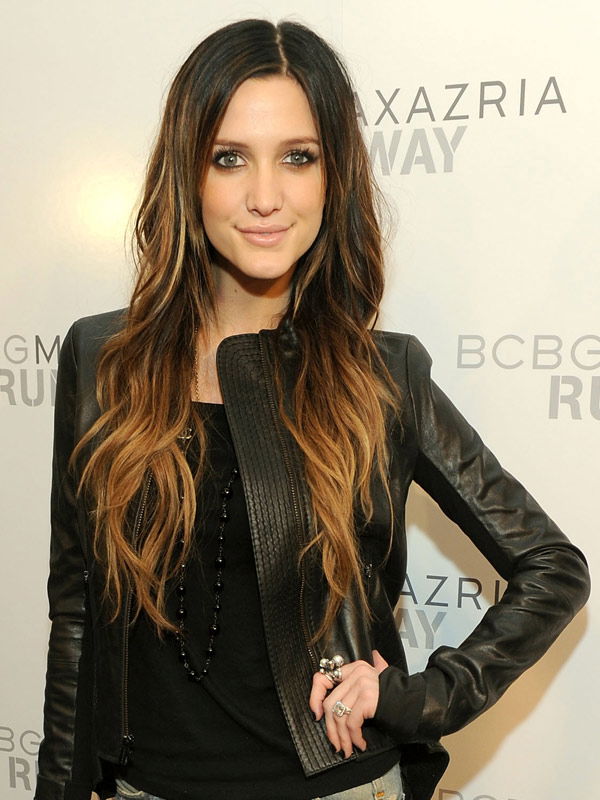 Ashlee Simpson Ombré Hair