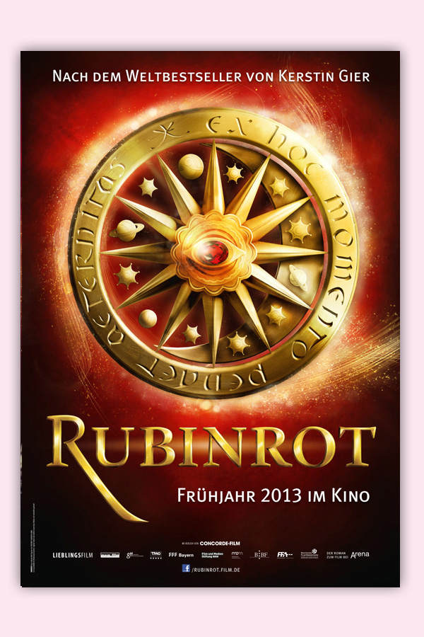 "Rubinrot" - Teaserplakat