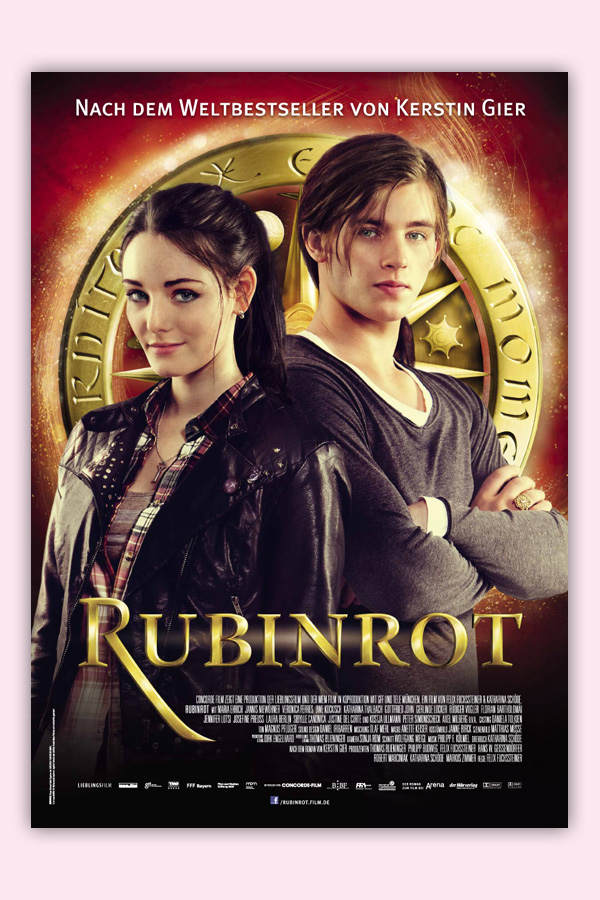 "Rubinrot" - das Kinoplakat