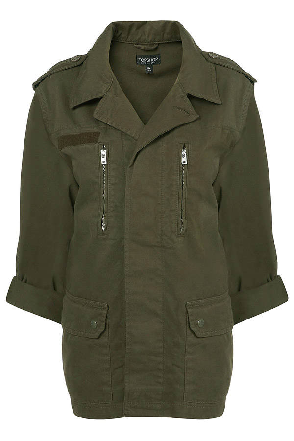 Military-Jacke von Topshop