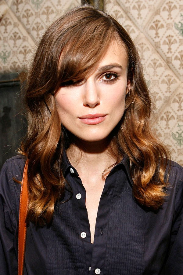 Keira Knigthley mit langen Haaren