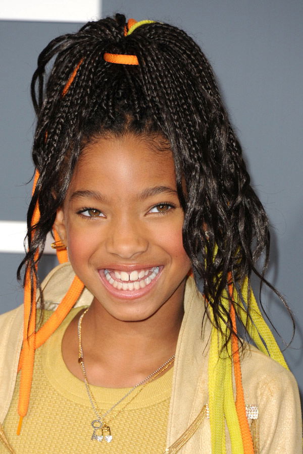Willow Smith mit langen Haaren