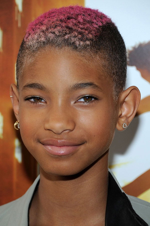Willow Smith mit kurzen Haaren