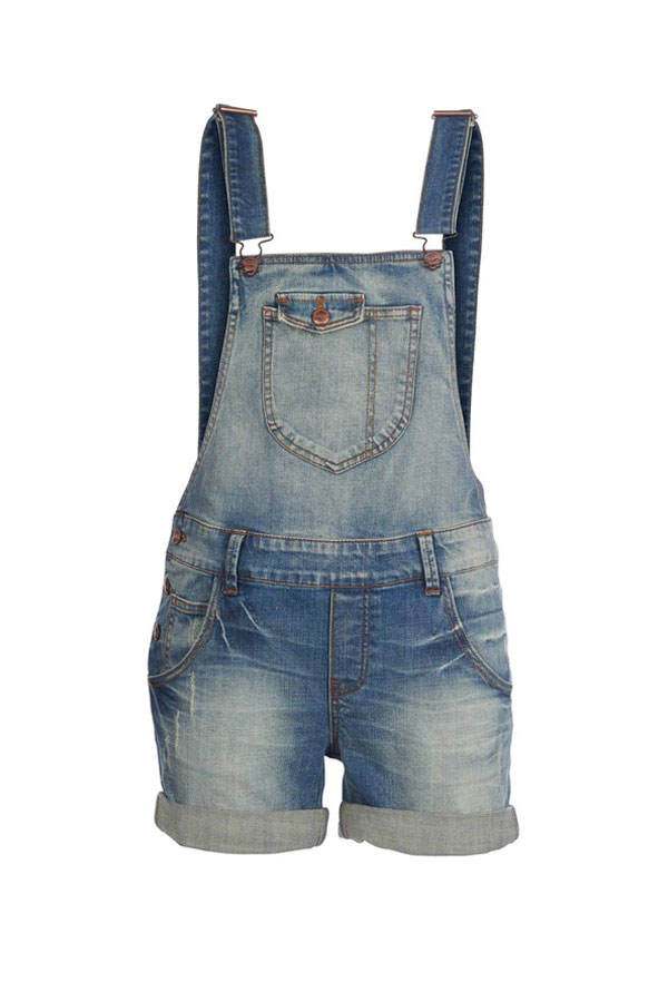 Kurze Latzhose von Only
