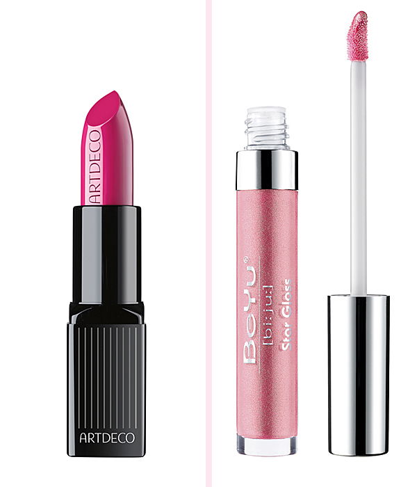 Lippenstift vs. Lipgloss