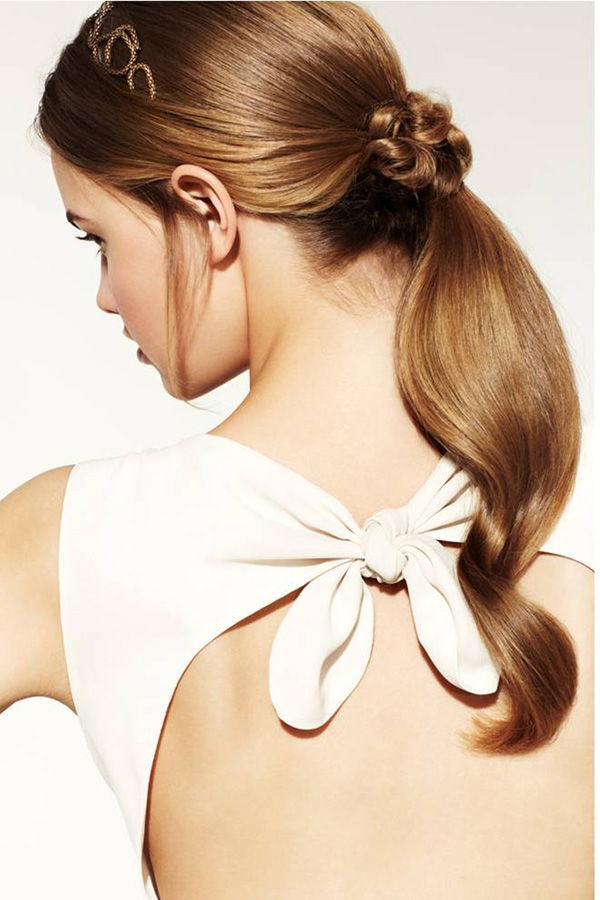 Sommer-Frisuren: Romantischer Pferdeschwanz