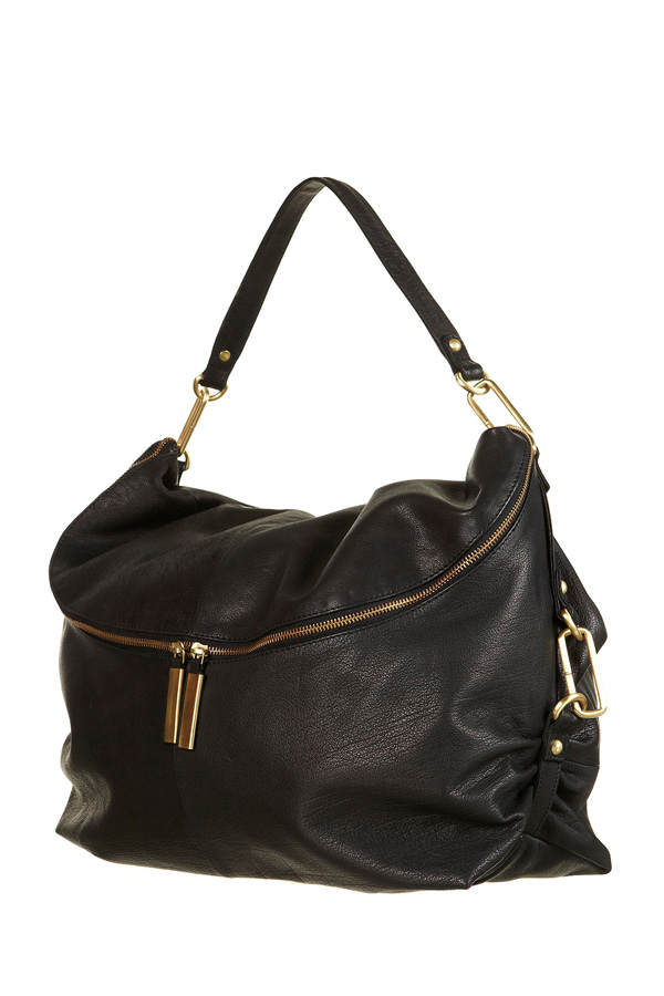 Handtasche mit Zipper von Topshop.com