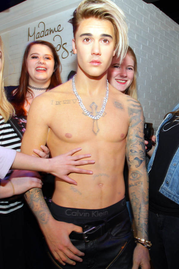 Justin Bieber bei Madame Tussauds Amsterdam