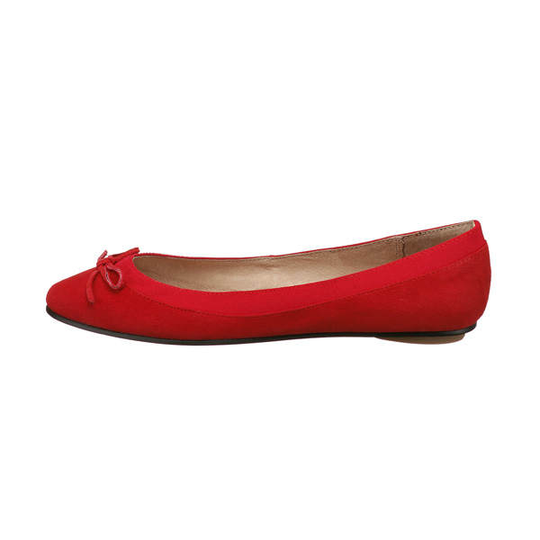 Rote Ballerinas von Buffalo
