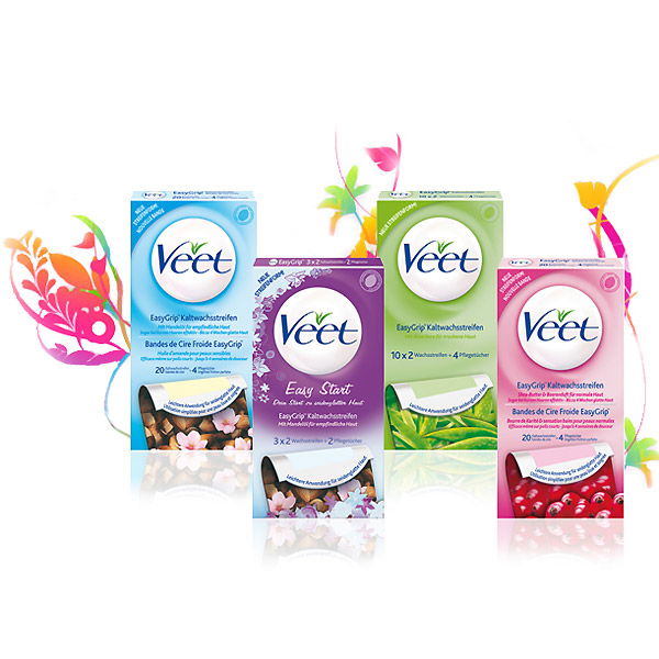 Veet Easy Grip Kaltwachsstreifen
