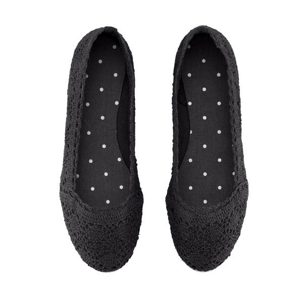 Strick-Ballerinas von H&M