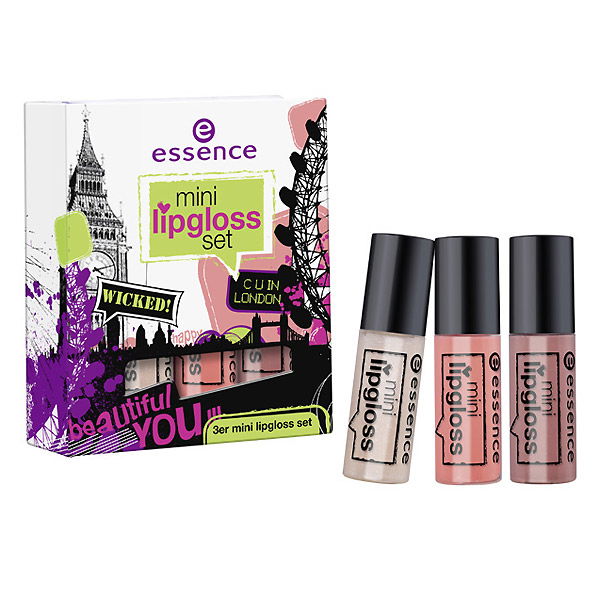 Essence Mini Lipgloss-Set in Rosé