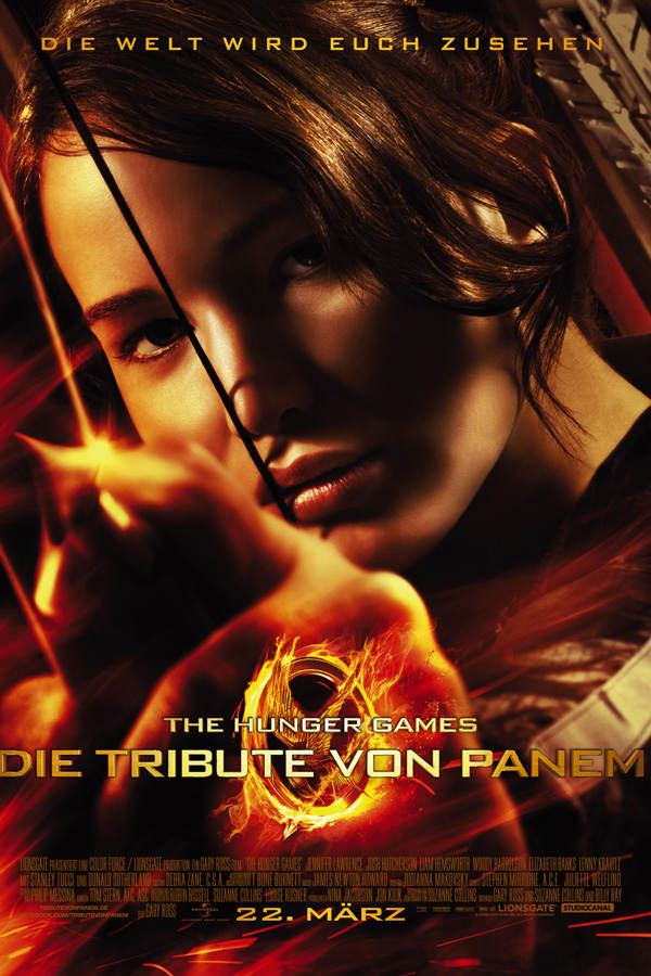Katniss-Poster von "Die Tribute von Panem"