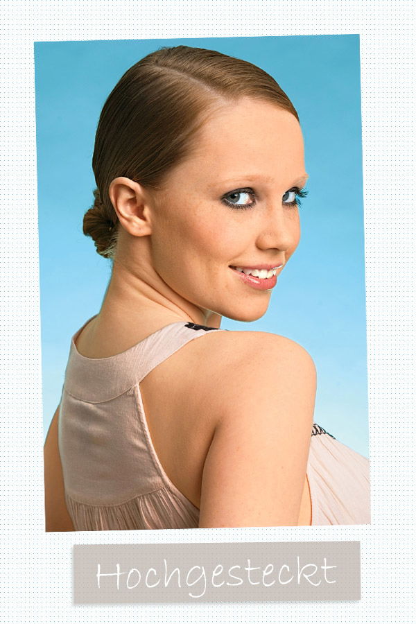 Hochsteckfrisuren selber machen: Ballerina-Dutt