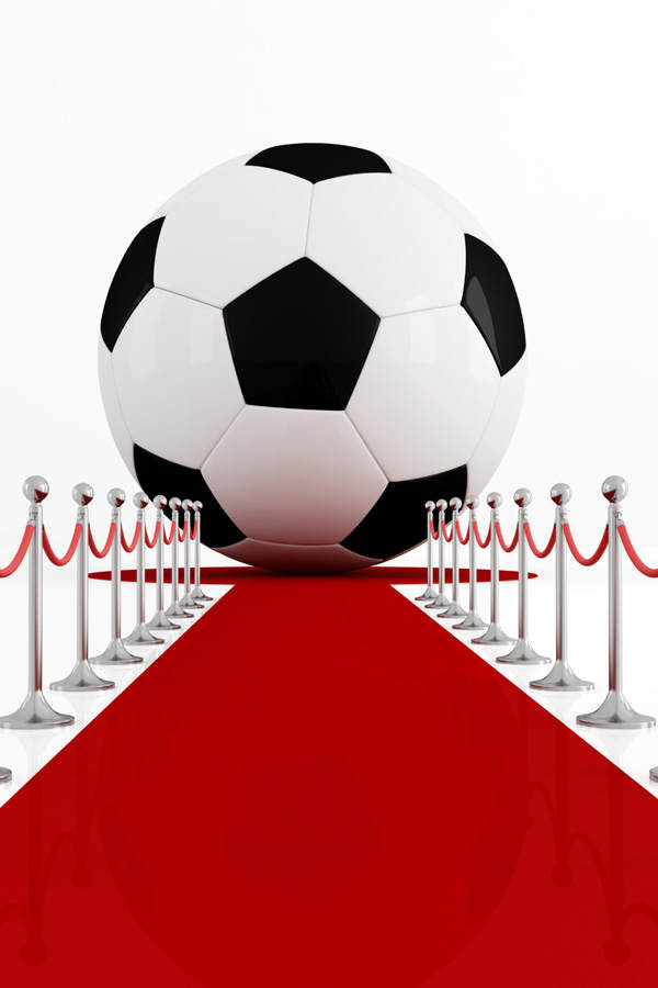 VIP-Kabine bei der Fußball-EM