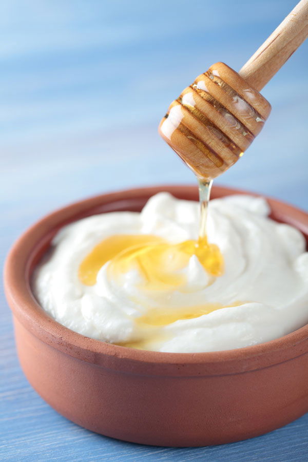 Joghurt-Honig Gesichtsmaske selber machen