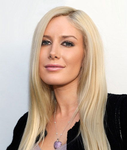 Heidi Montag mit sleek Hairs