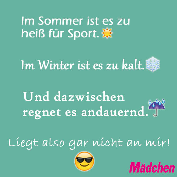 #SportBeiJedemWetter