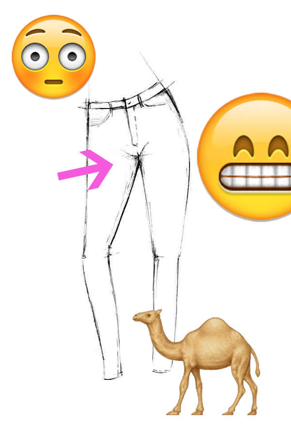 Wie vermeidet man den Camel Toe?