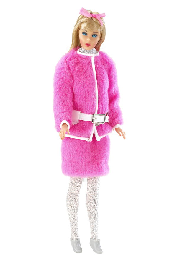 1968: Barbie im Pelzmantel