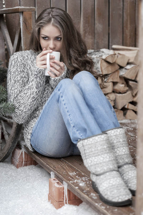 Jungs über Ugg-Boots
