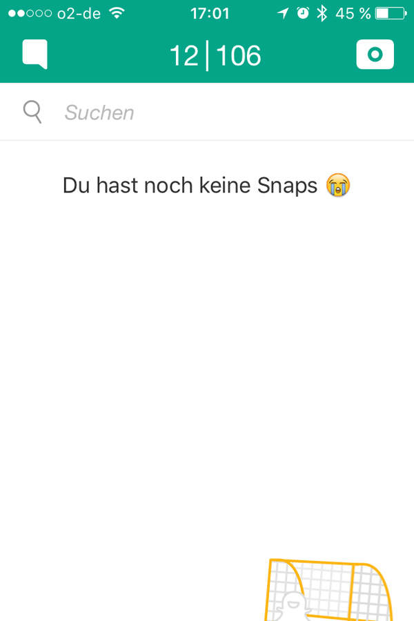 So viele Snaps hast du schon gesendet bzw. bekommen