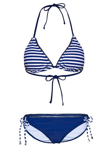 Maritimer Bikini von New Yorker