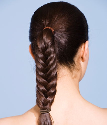 Lange Haare: keine Haargummis